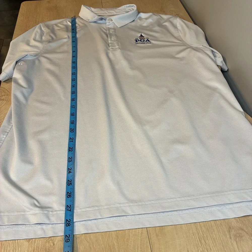 Nike Dri-FIT 2022 PGA Championship Southern Hills Polo Shirt Mens Large Grey